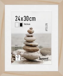 Cadre Nielsen - Apollon - Bois - Naturel - 24 x 30 cm