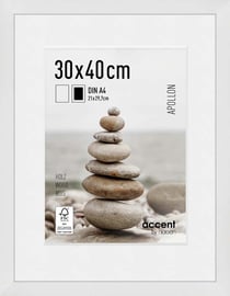 Cadre Nielsen - Apollon - Bois - Blanc - 30 x 40 cm