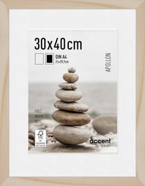 Cadre Nielsen - Apollon - Bois - Naturel - 30 x 40 cm