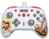 Manette filaire Nintendo Switch Konix - One Piece - Blanche