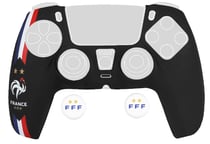 Kit de protection Konix pour manette DualSense PS5 - Silicone - Noir