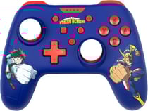 Manette filaire Konix pour Switch et PC - My Hero Academia - Bleu