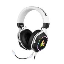 Casque Gaming Dungeons & Dragons - 7.1 Rainbow - Filaire - Blanc et noir