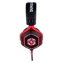 Casque Gaming Dungeons & Dragons - 7.1 D20 - Rouge et noir