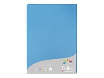 1 étui de 25 feuilles Pollen 210x297 mm 210g - Bleu turquoise