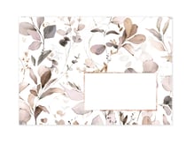 Lot de 20 enveloppes imprimées Pollen - C6 (114x162mm) - Collection eucalyptus - Rose 3 - 120g/m²