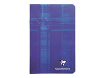 1 carnet - 11 x 17 cm - Metric - Clairefontaine - 96 pages petits carreaux - Coloris assortis