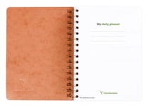 Carnet Clairefontaine - Tabac - A5 14,8 x 21 cm - My daily planner Age Bag - 250 pages détachables