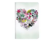 1 carnet - 11 x 17 cm - Blooming - Clairefontaine - 96 pages lignées - Designs assortis