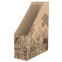 Porte-magazines 25 x 10 x 32,5 cm kraft Clairefontaine - Le cerisier blanc