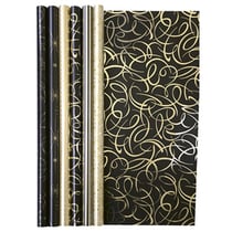 Papier Cadeau Premium Max Et Moi Noir&Or