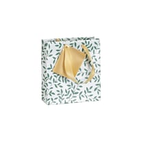 Lot de 10 sacs d'emballage cadeau Clairefontaine - Premium Emeraud - 2x4,5x13,5cm