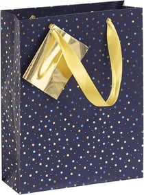 Sac cadeau - Taille M - Nuit bleue