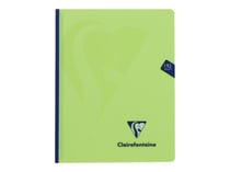 1 cahier polypro - 17 x 22 cm - Mimesys - Clairefontaine - 192 pages grands carreaux - Coloris assortis