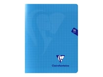 Cahier Mimesys bleu - 17 x 22 cm - 96 pages - Grands carreaux