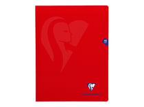 Cahier Mimesys rouge - 24 x 32 cm - 48 pages séyès