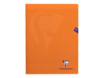 Cahier Mimesys orange - 24 x 32 cm - 96 pages - Grands carreaux