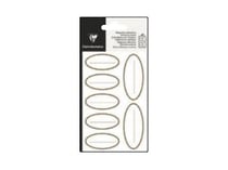 Etiquettes Rectangles Or