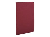 Carnet - 9 x 14 cm - Age Bag - Clairefontaine - 96 pages lignées - Rouge