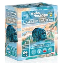 Kit Créatif Mako moulages - l'hippopotame bleu