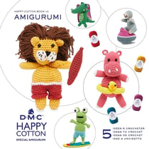 Livret de crochet - Happy Cotton - Book n°10 - Amigurumi Plage - DMC