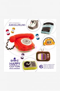 Livret de crochet - Happy Cotton - Book n°11 - Amigurumis Objets Vintage - DMC