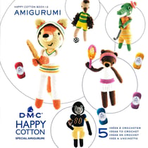 Livret de crochet - Happy Cotton - Book n°13 - Amigurumis Les Animaux Sportifs - Dmc