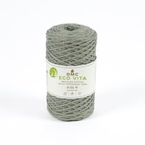 Fils à tricoter DMC - Eco Vita 4 - métallisé kaki 128