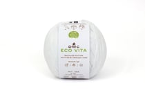 Pelote de fil à tricoter - DMC - Eco Vita 3 - Blanc 001