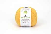 Pelote de fil à tricoter - DMC - Eco Vita 3 - Jaune 009