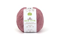 Pelote de fil à tricoter - DMC - Eco Vita 3 - Parme 115