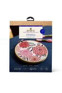 Kit broderie DMC - Dahlias
