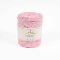 Pelote de fil à tricoter - DMC - Eco Vita T-shirt Yarn - Rose