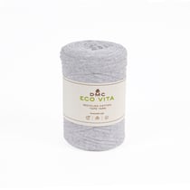Pelote de fil à tricoter - DMC - Eco Vita Tape Yarn - Gris 12
