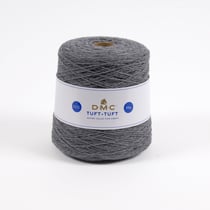 Pelote de fil à tufter 100% acrylique - DMC - Tuft Tuft - Gris 838