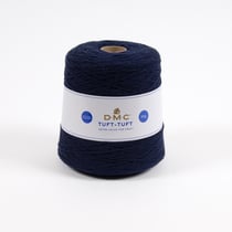 Pelote de fil à tufter 100% acrylique - DMC - Tuft Tuft - Bleu marine 971
