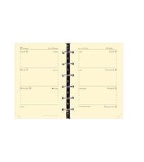 Recharge pour agenda semainier 2024/2025 Quo Vadis - 8 x 12,5 cm - Timer 14