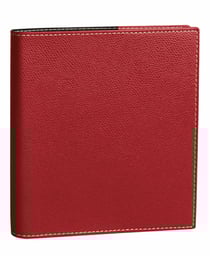 Agenda semainier 2026 Quo Vadis - Rouge - 16 x 16 cm - Executif