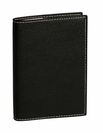 Agenda civil semainier 2023/2024 - Quo Vadis - Noir - 21 x 29,7 cm - Consul Club 