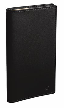 Agenda civil semainier 2023/2024 - Quo Vadis - Noir - 8,8 x 17 cm - Italnote S Soho 