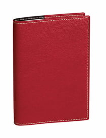 Agenda professeur semainier 2026/2027 Quo Vadis - Rouge - 21 x 27 cm - Club Le Professeur