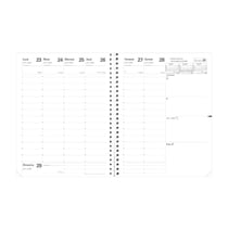 Recharge pour agenda scolaire semainier 2026/2027 Quo Vadis - 21 x 27 cm - Président Sept Spiralé
