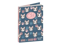 Agenda scolaire journalier 2021/2022 - Chi patte - 12x17 cm - Quo Vadis