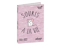 Agenda scolaire journalier 2021/2022 - Shaman souris - 12x17 cm - Quo Vadis