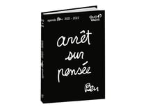 Agenda journalier 2021-2022 - Ben arret sur pensee - 12 x 17 cm - Quo Vadis