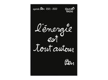 Agenda scolaire journalier 2021/2022 - Ben l'energie tout autour - 12x17 cm - Quo Vadis