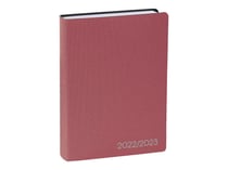 Agenda scolaire journalier 2022/2023 - Galaxy - 10 x 15 cm - Quo Vadis - Rose irisé