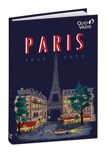 Agenda scolaire journalier 2024/2025 Quo Vadis - 12 x 17 cm - Quo Vadis - Cities Paris