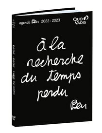 Agenda scolaire journalier 2022/2023 - Ben - 12 x 17 cm - Quo Vadis - A la recherche du temps perdu