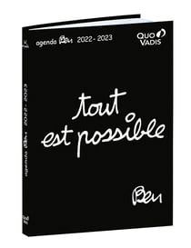Agenda scolaire journalier 2022/2023 - Ben - 12 x 17 cm - Quo Vadis - Tout est possible